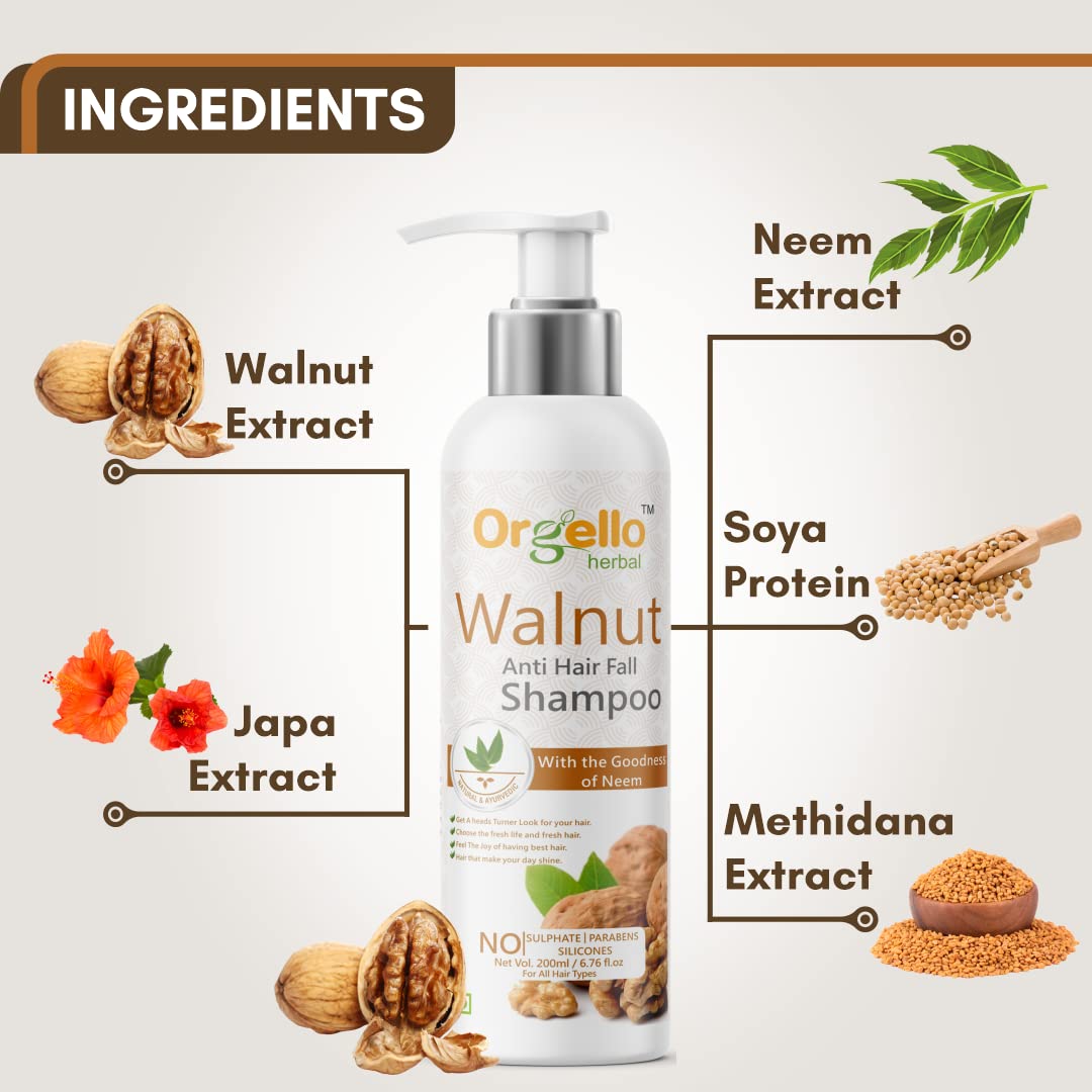Walnut Shampoo